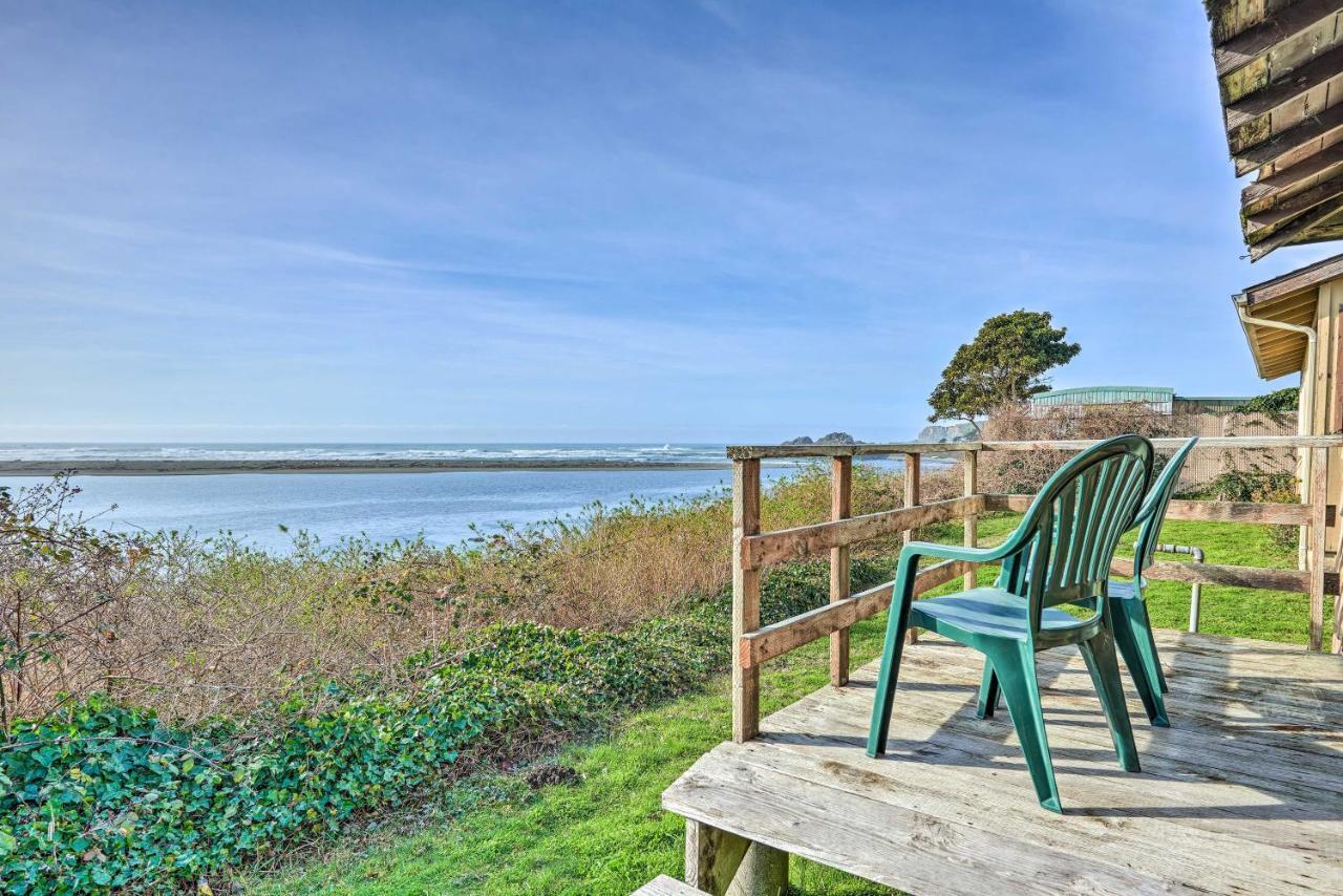 Smith River Vintage Cabin Oceanfront Deck And Views Exteriér fotografie